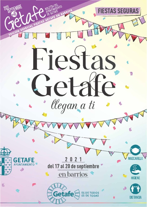 Fiestas patronales en honor a Nuestra Señora de los Ángeles 2021 Getafe